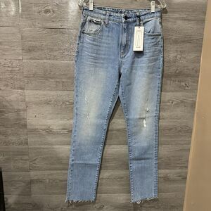 Hale Nadine High Rise Straight Leg Jeans size 29” inseam 30” NWT